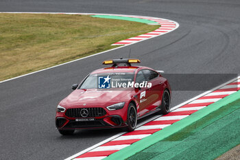 2024-04-05 - FIA Mercedes-AMG GT 63 S 4MATIC+ Medical Car during the Formula 1 MSC Cruises Japanese Grand Prix 2024, 4th round of the 2024 Formula One World Championship from April 5 to 7, 2024 on the Suzuka International Racing Course, in Suzuka, Japan - F1 - JAPANESE GRAND PRIX 2024 - FORMULA 1 - MOTORS