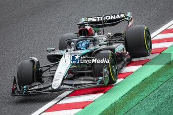 2024-04-05 - 63 RUSSELL George (gbr), Mercedes AMG F1 Team W15, action during the Formula 1 MSC Cruises Japanese Grand Prix 2024, 4th round of the 2024 Formula One World Championship from April 5 to 7, 2024 on the Suzuka International Racing Course, in Suzuka, Japan - F1 - JAPANESE GRAND PRIX 2024 - FORMULA 1 - MOTORS