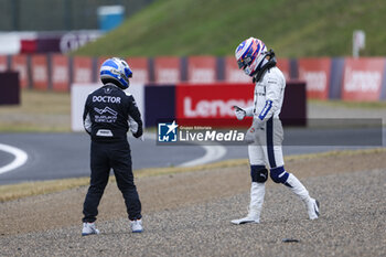 2024-04-05 - SARGEANT Logan (usa), Williams Racing FW46, portrait crash in FP1 during the Formula 1 MSC Cruises Japanese Grand Prix 2024, 4th round of the 2024 Formula One World Championship from April 5 to 7, 2024 on the Suzuka International Racing Course, in Suzuka, Japan - F1 - JAPANESE GRAND PRIX 2024 - FORMULA 1 - MOTORS