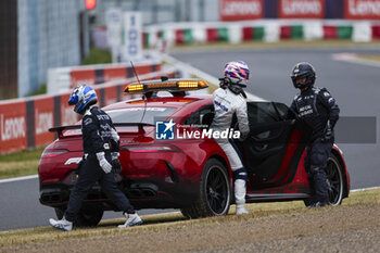 2024-04-05 - SARGEANT Logan (usa), Williams Racing FW46, portrait crash in FP1 during the Formula 1 MSC Cruises Japanese Grand Prix 2024, 4th round of the 2024 Formula One World Championship from April 5 to 7, 2024 on the Suzuka International Racing Course, in Suzuka, Japan - F1 - JAPANESE GRAND PRIX 2024 - FORMULA 1 - MOTORS
