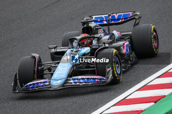 2024-04-05 - 31 OCON Esteban (fra), Alpine F1 Team A524, action during the Formula 1 MSC Cruises Japanese Grand Prix 2024, 4th round of the 2024 Formula One World Championship from April 5 to 7, 2024 on the Suzuka International Racing Course, in Suzuka, Japan - F1 - JAPANESE GRAND PRIX 2024 - FORMULA 1 - MOTORS