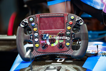 2024-04-05 - Alpine F1 Team A524, mechanical detail, steering wheel during the Formula 1 MSC Cruises Japanese Grand Prix 2024, 4th round of the 2024 Formula One World Championship from April 5 to 7, 2024 on the Suzuka International Racing Course, in Suzuka, Japan - F1 - JAPANESE GRAND PRIX 2024 - FORMULA 1 - MOTORS
