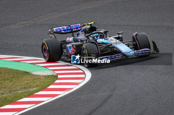 2024-04-05 - 10 GASLY Pierre (fra), Alpine F1 Team A524, action during the Formula 1 MSC Cruises Japanese Grand Prix 2024, 4th round of the 2024 Formula One World Championship from April 5 to 7, 2024 on the Suzuka International Racing Course, in Suzuka, Japan - F1 - JAPANESE GRAND PRIX 2024 - FORMULA 1 - MOTORS