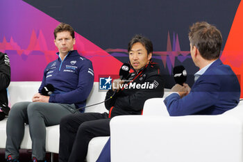 2024-04-05 - KOMATSU Ayao (jpn), Team Principal of Haas F1 team, portrait, conference de presse, press conference, during the Formula 1 MSC Cruises Japanese Grand Prix 2024, 4th round of the 2024 Formula One World Championship from April 5 to 7, 2024 on the Suzuka International Racing Course, in Suzuka, Japan - F1 - JAPANESE GRAND PRIX 2024 - FORMULA 1 - MOTORS
