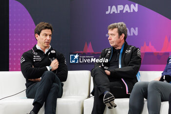 2024-04-05 - WOLFF Toto (aut), Team Principal & CEO of Mercedes AMG F1 Team, portrait, FAMIN Bruno (fra), Team Principal of Alpine F1 Team, portrait, conference de presse, press conference, during the Formula 1 MSC Cruises Japanese Grand Prix 2024, 4th round of the 2024 Formula One World Championship from April 5 to 7, 2024 on the Suzuka International Racing Course, in Suzuka, Japan - F1 - JAPANESE GRAND PRIX 2024 - FORMULA 1 - MOTORS