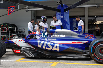2024-04-05 - Visa Cash App RB F1 Team VCARB 01, mechanical detail, The profiles of the floor fences and the shape of the underfloor have been updated., during the Formula 1 MSC Cruises Japanese Grand Prix 2024, 4th round of the 2024 Formula One World Championship from April 5 to 7, 2024 on the Suzuka International Racing Course, in Suzuka, Japan - F1 - JAPANESE GRAND PRIX 2024 - FORMULA 1 - MOTORS