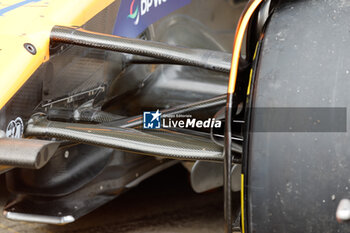 2024-04-05 - Low Cooling Front Brake Duct, McLaren F1 Team MCL38, mechanical detail, during the Formula 1 MSC Cruises Japanese Grand Prix 2024, 4th round of the 2024 Formula One World Championship from April 5 to 7, 2024 on the Suzuka International Racing Course, in Suzuka, Japan - F1 - JAPANESE GRAND PRIX 2024 - FORMULA 1 - MOTORS