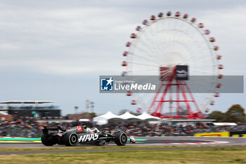 2024-04-05 - 20 MAGNUSSEN Kevin (den), Haas F1 Team VF-24 Ferrari, action during the Formula 1 MSC Cruises Japanese Grand Prix 2024, 4th round of the 2024 Formula One World Championship from April 5 to 7, 2024 on the Suzuka International Racing Course, in Suzuka, Japan - F1 - JAPANESE GRAND PRIX 2024 - FORMULA 1 - MOTORS