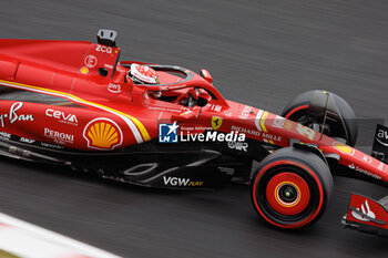 2024-04-05 - 16 LECLERC Charles (mco), Scuderia Ferrari SF-24, action during the Formula 1 MSC Cruises Japanese Grand Prix 2024, 4th round of the 2024 Formula One World Championship from April 5 to 7, 2024 on the Suzuka International Racing Course, in Suzuka, Japan - F1 - JAPANESE GRAND PRIX 2024 - FORMULA 1 - MOTORS