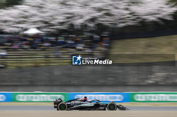 2024-04-06 - 63 RUSSELL George (gbr), Mercedes AMG F1 Team W15, action during the Formula 1 MSC Cruises Japanese Grand Prix 2024, 4th round of the 2024 Formula One World Championship from April 5 to 7, 2024 on the Suzuka International Racing Course, in Suzuka, Japan - F1 - JAPANESE GRAND PRIX 2024 - FORMULA 1 - MOTORS