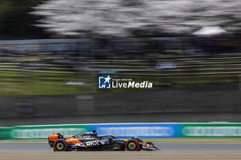 2024-04-06 - 81 PIASTRI Oscar (aus), McLaren F1 Team MCL38, action during the Formula 1 MSC Cruises Japanese Grand Prix 2024, 4th round of the 2024 Formula One World Championship from April 5 to 7, 2024 on the Suzuka International Racing Course, in Suzuka, Japan - F1 - JAPANESE GRAND PRIX 2024 - FORMULA 1 - MOTORS