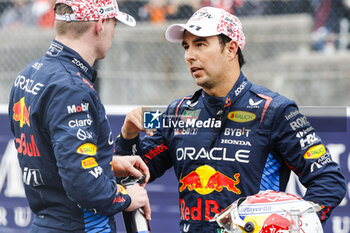 2024-04-06 - PEREZ Sergio (mex), Red Bull Racing RB20, portrait and VERSTAPPEN Max (ned), Red Bull Racing RB20, portrait during the Formula 1 MSC Cruises Japanese Grand Prix 2024, 4th round of the 2024 Formula One World Championship from April 5 to 7, 2024 on the Suzuka International Racing Course, in Suzuka, Japan - F1 - JAPANESE GRAND PRIX 2024 - FORMULA 1 - MOTORS