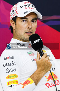 2024-04-06 - PEREZ Sergio (mex), Red Bull Racing RB20, portrait during the Formula 1 MSC Cruises Japanese Grand Prix 2024, 4th round of the 2024 Formula One World Championship from April 5 to 7, 2024 on the Suzuka International Racing Course, in Suzuka, Japan - F1 - JAPANESE GRAND PRIX 2024 - FORMULA 1 - MOTORS