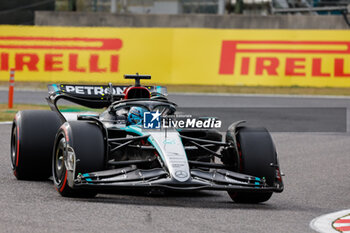 2024-04-06 - 63 RUSSELL George (gbr), Mercedes AMG F1 Team W15, action during the Formula 1 MSC Cruises Japanese Grand Prix 2024, 4th round of the 2024 Formula One World Championship from April 5 to 7, 2024 on the Suzuka International Racing Course, in Suzuka, Japan - F1 - JAPANESE GRAND PRIX 2024 - FORMULA 1 - MOTORS