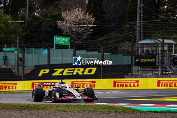 2024-04-06 - 20 MAGNUSSEN Kevin (den), Haas F1 Team VF-24 Ferrari, action during the Formula 1 MSC Cruises Japanese Grand Prix 2024, 4th round of the 2024 Formula One World Championship from April 5 to 7, 2024 on the Suzuka International Racing Course, in Suzuka, Japan - F1 - JAPANESE GRAND PRIX 2024 - FORMULA 1 - MOTORS