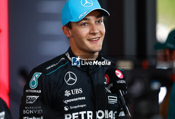 2024-04-06 - RUSSELL George (gbr), Mercedes AMG F1 Team W15, portrait during the Formula 1 MSC Cruises Japanese Grand Prix 2024, 4th round of the 2024 Formula One World Championship from April 5 to 7, 2024 on the Suzuka International Racing Course, in Suzuka, Japan - F1 - JAPANESE GRAND PRIX 2024 - FORMULA 1 - MOTORS