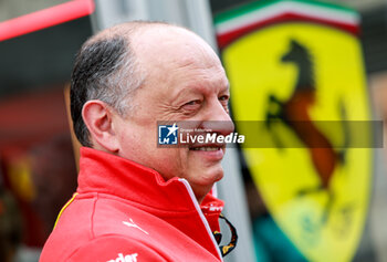 2024-04-06 - VASSEUR Frédéric (fra), Team Principal & General Manager of the Scuderia Ferrari, portrait during the Formula 1 MSC Cruises Japanese Grand Prix 2024, 4th round of the 2024 Formula One World Championship from April 5 to 7, 2024 on the Suzuka International Racing Course, in Suzuka, Japan - F1 - JAPANESE GRAND PRIX 2024 - FORMULA 1 - MOTORS