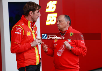 2024-04-06 - VASSEUR Frédéric (fra), Team Principal & General Manager of the Scuderia Ferrari, portrait during the Formula 1 MSC Cruises Japanese Grand Prix 2024, 4th round of the 2024 Formula One World Championship from April 5 to 7, 2024 on the Suzuka International Racing Course, in Suzuka, Japan - F1 - JAPANESE GRAND PRIX 2024 - FORMULA 1 - MOTORS