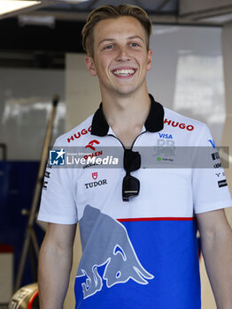2024-03-13 - LAWSON Liam (nzl), Visa Cash App RB F1 Team Reserve Driver, portrait during the Formula 1 MSC Cruises Japanese Grand Prix 2024, 4th round of the 2024 Formula One World Championship from April 5 to 7, 2024 on the Suzuka International Racing Course, in Suzuka, Japan - F1 - JAPANESE GRAND PRIX 2024 - FORMULA 1 - MOTORS