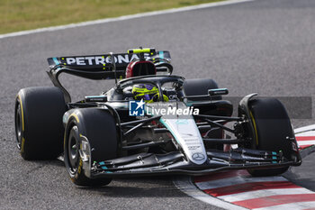 2024-04-07 - 44 HAMILTON Lewis (gbr), Mercedes AMG F1 Team W15, action during the Formula 1 MSC Cruises Japanese Grand Prix 2024, 4th round of the 2024 Formula One World Championship from April 5 to 7, 2024 on the Suzuka International Racing Course, in Suzuka, Japan - F1 - JAPANESE GRAND PRIX 2024 - FORMULA 1 - MOTORS