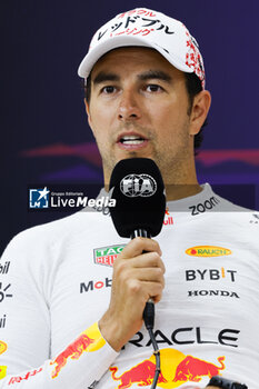 2024-04-07 - PEREZ Sergio (mex), Red Bull Racing RB20, portrait during the Formula 1 MSC Cruises Japanese Grand Prix 2024, 4th round of the 2024 Formula One World Championship from April 5 to 7, 2024 on the Suzuka International Racing Course, in Suzuka, Japan - F1 - JAPANESE GRAND PRIX 2024 - FORMULA 1 - MOTORS