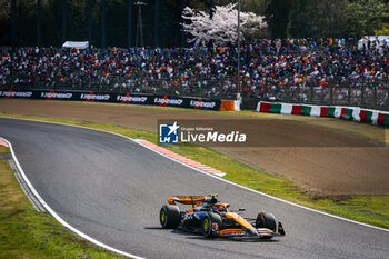 2024-04-07 - 04 NORRIS Lando (gbr), McLaren F1 Team MCL38, action during the Formula 1 MSC Cruises Japanese Grand Prix 2024, 4th round of the 2024 Formula One World Championship from April 5 to 7, 2024 on the Suzuka International Racing Course, in Suzuka, Japan - F1 - JAPANESE GRAND PRIX 2024 - FORMULA 1 - MOTORS