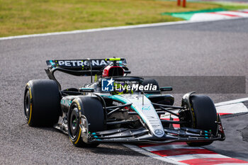 2024-04-07 - 44 HAMILTON Lewis (gbr), Mercedes AMG F1 Team W15, action during the Formula 1 MSC Cruises Japanese Grand Prix 2024, 4th round of the 2024 Formula One World Championship from April 5 to 7, 2024 on the Suzuka International Racing Course, in Suzuka, Japan - F1 - JAPANESE GRAND PRIX 2024 - FORMULA 1 - MOTORS