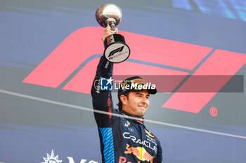 2024-04-07 - podium PEREZ Sergio (mex), Red Bull Racing RB20, portrait during the Formula 1 MSC Cruises Japanese Grand Prix 2024, 4th round of the 2024 Formula One World Championship from April 5 to 7, 2024 on the Suzuka International Racing Course, in Suzuka, Japan - F1 - JAPANESE GRAND PRIX 2024 - FORMULA 1 - MOTORS
