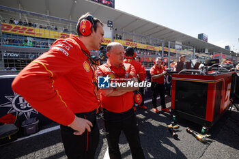 2024-04-07 - VASSEUR Frédéric (fra), Team Principal & General Manager of the Scuderia Ferrari, portrait grille de depart, starting grid, during the Formula 1 MSC Cruises Japanese Grand Prix 2024, 4th round of the 2024 Formula One World Championship from April 5 to 7, 2024 on the Suzuka International Racing Course, in Suzuka, Japan - F1 - JAPANESE GRAND PRIX 2024 - FORMULA 1 - MOTORS
