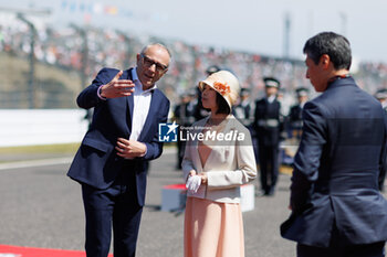 2024-04-07 - DOMENICALI Stefano (ita), Chairman and CEO Formula One Group FOG, portrait grille de depart, starting grid, during the Formula 1 MSC Cruises Japanese Grand Prix 2024, 4th round of the 2024 Formula One World Championship from April 5 to 7, 2024 on the Suzuka International Racing Course, in Suzuka, Japan - F1 - JAPANESE GRAND PRIX 2024 - FORMULA 1 - MOTORS