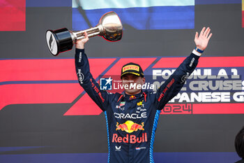 2024-04-07 - VERSTAPPEN Max (ned), Red Bull Racing RB20, portrait during the Formula 1 MSC Cruises Japanese Grand Prix 2024, 4th round of the 2024 Formula One World Championship from April 5 to 7, 2024 on the Suzuka International Racing Course, in Suzuka, Japan - F1 - JAPANESE GRAND PRIX 2024 - FORMULA 1 - MOTORS
