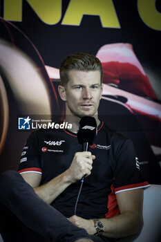 2024-04-18 - HULKENBERG Nico (ger), Haas F1 Team VF-24 Ferrari, portrait press conference during the Formula 1 Lenovo Chinese Grand Prix 2024, 5th round of the 2024 Formula One World Championship from April 19 to 21, 2024 on the Shanghai International Circuit, in Shanghai, China - F1 - CHINESE GRAND PRIX 2024 - FORMULA 1 - MOTORS