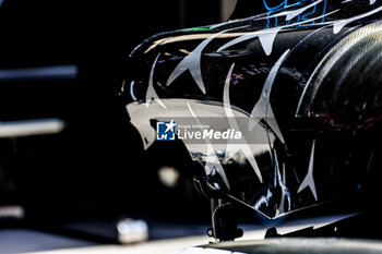 2024-04-18 - bodywork, carrosserie, Mercedes AMG F1 Team W15, mechanical detail during the Formula 1 Lenovo Chinese Grand Prix 2024, 5th round of the 2024 Formula One World Championship from April 19 to 21, 2024 on the Shanghai International Circuit, in Shanghai, China - F1 - CHINESE GRAND PRIX 2024 - FORMULA 1 - MOTORS
