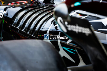 2024-04-19 - Mercedes AMG F1 Team W15, mechanical detail during the Formula 1 Lenovo Chinese Grand Prix 2024, 5th round of the 2024 Formula One World Championship from April 19 to 21, 2024 on the Shanghai International Circuit, in Shanghai, China - F1 - CHINESE GRAND PRIX 2024 - FORMULA 1 - MOTORS