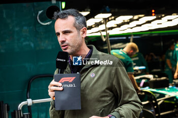 2024-04-19 - DUPIN Laurent, Canal+ TV presenter, during the Formula 1 Lenovo Chinese Grand Prix 2024, 5th round of the 2024 Formula One World Championship from April 19 to 21, 2024 on the Shanghai International Circuit, in Shanghai, China - F1 - CHINESE GRAND PRIX 2024 - FORMULA 1 - MOTORS