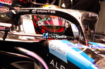 2024-04-19 - OCON Esteban (fra), Alpine F1 Team A524, portrait during the Formula 1 Lenovo Chinese Grand Prix 2024, 5th round of the 2024 Formula One World Championship from April 19 to 21, 2024 on the Shanghai International Circuit, in Shanghai, China - F1 - CHINESE GRAND PRIX 2024 - FORMULA 1 - MOTORS