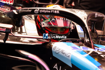 2024-04-19 - OCON Esteban (fra), Alpine F1 Team A524, portrait during the Formula 1 Lenovo Chinese Grand Prix 2024, 5th round of the 2024 Formula One World Championship from April 19 to 21, 2024 on the Shanghai International Circuit, in Shanghai, China - F1 - CHINESE GRAND PRIX 2024 - FORMULA 1 - MOTORS