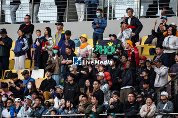 2024-04-19 - Fans of Zhou in the grandstands during the Formula 1 Lenovo Chinese Grand Prix 2024, 5th round of the 2024 Formula One World Championship from April 19 to 21, 2024 on the Shanghai International Circuit, in Shanghai, China - F1 - CHINESE GRAND PRIX 2024 - FORMULA 1 - MOTORS