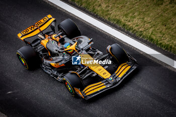 2024-04-19 - 81 PIASTRI Oscar (aus), McLaren F1 Team MCL38, action Qualifying Sprint Race during the Formula 1 Lenovo Chinese Grand Prix 2024, 5th round of the 2024 Formula One World Championship from April 19 to 21, 2024 on the Shanghai International Circuit, in Shanghai, China - F1 - CHINESE GRAND PRIX 2024 - FORMULA 1 - MOTORS