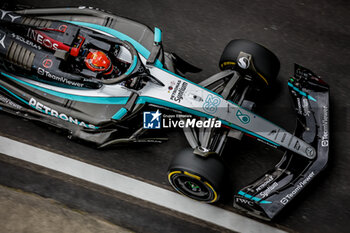 2024-04-19 - 63 RUSSELL George (gbr), Mercedes AMG F1 Team W15, action Qualifying Sprint Race during the Formula 1 Lenovo Chinese Grand Prix 2024, 5th round of the 2024 Formula One World Championship from April 19 to 21, 2024 on the Shanghai International Circuit, in Shanghai, China - F1 - CHINESE GRAND PRIX 2024 - FORMULA 1 - MOTORS