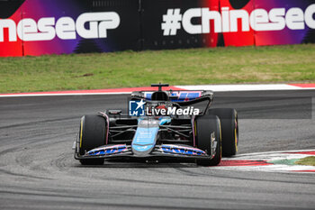2024-04-19 - 31 OCON Esteban (fra), Alpine F1 Team A524, action during the Formula 1 Lenovo Chinese Grand Prix 2024, 5th round of the 2024 Formula One World Championship from April 19 to 21, 2024 on the Shanghai International Circuit, in Shanghai, China - F1 - CHINESE GRAND PRIX 2024 - FORMULA 1 - MOTORS