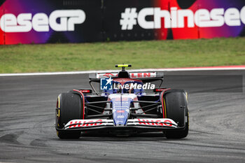 2024-04-19 - 22 TSUNODA Yuki (jap), Visa Cash App RB F1 Team VCARB 01, action during the Formula 1 Lenovo Chinese Grand Prix 2024, 5th round of the 2024 Formula One World Championship from April 19 to 21, 2024 on the Shanghai International Circuit, in Shanghai, China - F1 - CHINESE GRAND PRIX 2024 - FORMULA 1 - MOTORS