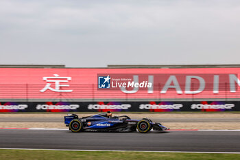 2024-04-19 - 23 ALBON Alexander (tha), Williams Racing FW45, action during the Formula 1 Lenovo Chinese Grand Prix 2024, 5th round of the 2024 Formula One World Championship from April 19 to 21, 2024 on the Shanghai International Circuit, in Shanghai, China - F1 - CHINESE GRAND PRIX 2024 - FORMULA 1 - MOTORS