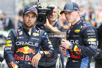 2024-04-20 - PEREZ Sergio (mex), Red Bull Racing RB20, portrait and VERSTAPPEN Max (ned), Red Bull Racing RB20, portrait during the Formula 1 Lenovo Chinese Grand Prix 2024, 5th round of the 2024 Formula One World Championship from April 19 to 21, 2024 on the Shanghai International Circuit, in Shanghai, China - F1 - CHINESE GRAND PRIX 2024 - FORMULA 1 - MOTORS
