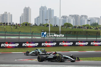 2024-04-20 - 44 HAMILTON Lewis (gbr), Mercedes AMG F1 Team W15, action during the Formula 1 Lenovo Chinese Grand Prix 2024, 5th round of the 2024 Formula One World Championship from April 19 to 21, 2024 on the Shanghai International Circuit, in Shanghai, China - F1 - CHINESE GRAND PRIX 2024 - FORMULA 1 - MOTORS