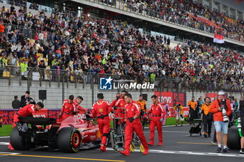 2024-04-20 - LECLERC Charles (mco), Scuderia Ferrari SF-24, portrait during the Formula 1 Lenovo Chinese Grand Prix 2024, 5th round of the 2024 Formula One World Championship from April 19 to 21, 2024 on the Shanghai International Circuit, in Shanghai, China - F1 - CHINESE GRAND PRIX 2024 - FORMULA 1 - MOTORS