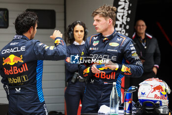 2024-04-20 - VERSTAPPEN Max (ned), Red Bull Racing RB20, portrait, PEREZ Sergio (mex), Red Bull Racing RB20, portrait during the Formula 1 Lenovo Chinese Grand Prix 2024, 5th round of the 2024 Formula One World Championship from April 19 to 21, 2024 on the Shanghai International Circuit, in Shanghai, China - F1 - CHINESE GRAND PRIX 2024 - FORMULA 1 - MOTORS