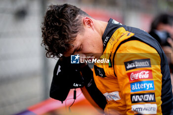 2024-04-20 - NORRIS Lando (gbr), McLaren F1 Team MCL38, portraitNORRIS Lando (gbr), McLaren F1 Team MCL38, portrait Sprint Race during the Formula 1 Lenovo Chinese Grand Prix 2024, 5th round of the 2024 Formula One World Championship from April 19 to 21, 2024 on the Shanghai International Circuit, in Shanghai, China - F1 - CHINESE GRAND PRIX 2024 - FORMULA 1 - MOTORS