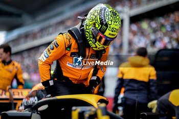 2024-04-20 - NORRIS Lando (gbr), McLaren F1 Team MCL38, portraitNORRIS Lando (gbr), McLaren F1 Team MCL38, portrait Sprint Race during the Formula 1 Lenovo Chinese Grand Prix 2024, 5th round of the 2024 Formula One World Championship from April 19 to 21, 2024 on the Shanghai International Circuit, in Shanghai, China - F1 - CHINESE GRAND PRIX 2024 - FORMULA 1 - MOTORS
