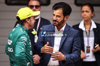 2024-04-20 - BEN SULAYEM Mohammed (uae), President of the FIA, portrait ALONSO Fernando (spa), Aston Martin F1 Team AMR24, portrait during the Formula 1 Lenovo Chinese Grand Prix 2024, 5th round of the 2024 Formula One World Championship from April 19 to 21, 2024 on the Shanghai International Circuit, in Shanghai, China - F1 - CHINESE GRAND PRIX 2024 - FORMULA 1 - MOTORS